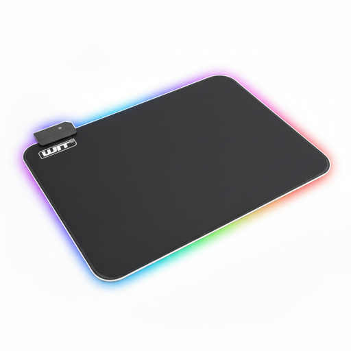 [MPG-4410] PAD MOUSE GAMING LED NEGRO ANTIDESLIZANTE 35X25