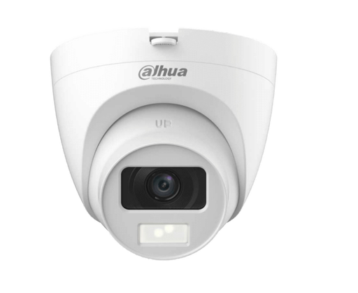 [DH-HAC-T1A29N-0280B] CAMARA DE SEGURIDAD DOMO FULL COLOR 4 EN 1 1/2,8" CMOS 1080P TORRETA PLASTICA LENTE 2,8MM DWDR 30M LUZ BLANCA IP67