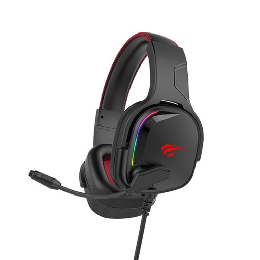 [H2022U] DIADEMA GAMER USB CON ILUMINACIÓN RGB SONIDO ESTEREO 3D