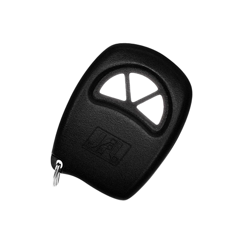 [TX4R-PR-V2] CONTROL REMOTO DE 3 BOTONES PARA EQUIPOS JFL ALCANCE INALAMBRICO 100M SIN OBSTACULOS COLOR NEGRO