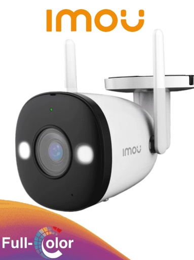[IPC-S3EN-3M0WE-0280B-IMOU] CAMARA IP BULLET3 3MP FULLCOLOR LENTE 2,8MM SPOTLIGHT DETECCION DE HUMANOS FLASH SIRENA IP67 WIFI