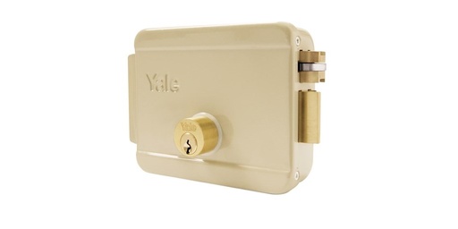 [670KIT] CERRADURA ELECTRICA 670 YALE METALICA DERECHA PESTILLO REVERSIBLEBEIGE