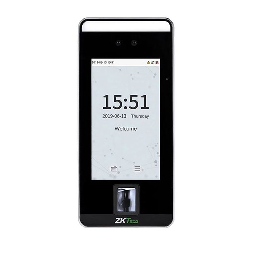 [SPEEDFACE-V5L[WIFI]] CONTROL DE ACCESO DE ROSTRO/HUELLA/TARJETA 125KHZ ZKTECO WIFI IP
