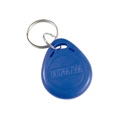 [LLAVEROM] LLAVERO MIFARE AZUL PLASTICO PARA CONTROL DE ACCESO 13.56 MHZ