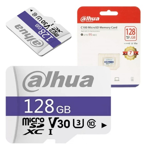 [DHI-TF-C100-128GB] MICRO SD 128GB DAHUA CLASE 10 MORADO