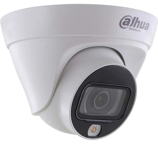 [DH-IPC-HDW1239T1P-IL-0280B-S6] CAMARA DE SEGURIDAD DAHUA DOMO IP DE 2 MEGAPIXELES FULL COLOR  SMART DUAL LIGHT 2.8MM 30M POE