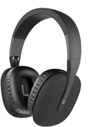 [KWH-010BK] AUDIFONOS DIADEMAS BLUETOOTH 25HRS KLIP EXTREME MICROFONO BASS PLEGABLE