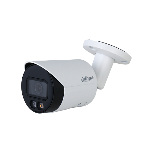 [DH-IPC-HFW2449SP-S-IL-0280B] CAMARA DE SEGURIDAD BALA IP 4MP DAHUA WIZSENSE FULL COLOR IR 30M METALICA H265 MICRO SD POE IP67