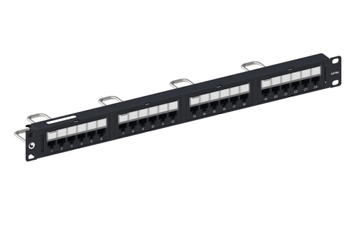 [PATCH24PCAT6CO] PATCH PANEL DE 24 PUERTOS CATEGORIA 6 METALICO COMMSCOPE