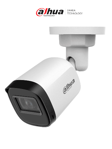 [DH-HAC-B1A51N-U-A-0280B-S2] CAMARA DE SEGURIDAD BALA PLASTICA DE 5 MEGAPIXELES 5MP 2.8MM 30M IP67 CON AUDIO