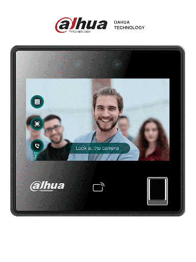 [DHI-ASI3214A-W] CONTROL DE ACCESO FACIAL ROSTRO HUELLA APLICACION DAHUA 1080P TARJETA RS485 P2P