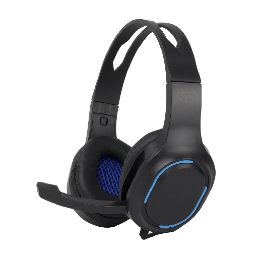 [11437] DIADEMA AUDIFONOS GAMER RGB USB SUPER BASS MICROFONO CON CONTROL EN CABLE KM999