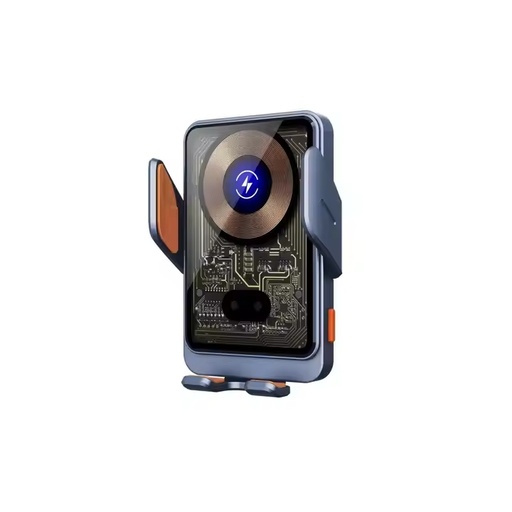 [HV-W3033-BK] CARGADOR INALAMBRICO HAVIT PARA CARRO SOPORTE DE CELULAR 15W AJUSTE AUTOMATICO