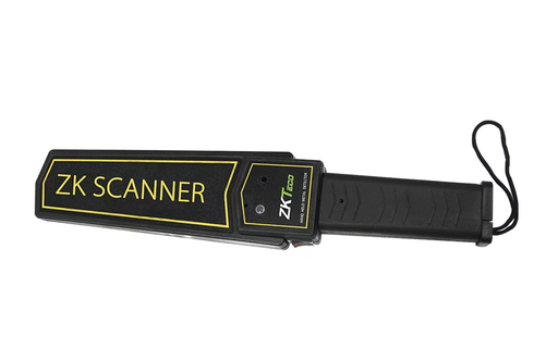 [ZK-D100S] DETECTOR DE METAL PORTATIL PORTABLE ZKTECO BATERIA 9V ALARMA USB HIBERNACION