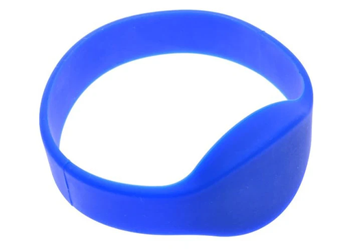 [SATPA01] PULSERA DE PROXIMIDAD MANILLA AZUL RFID 125KHZ SILICONA