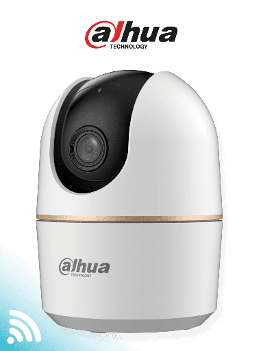 [DH-H3A] CAMARA WIFI PTZ DAHUA DE 3MP 2K IR 10M IA DETECCION DE HUMANOS AUDIO AUTOTRACKING MICRO SD