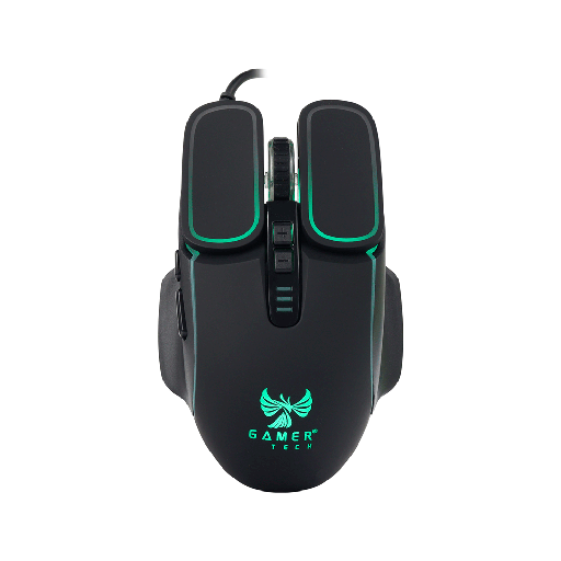 [GM47] MOUSE GAMER 6D RGB 7200 DPI USB CABLE 1.5 METROS RETROILUMINADO