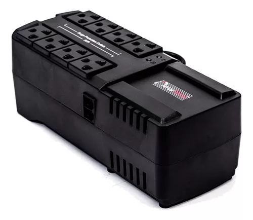 [PC8] REGULADOR DE VOLTAGE PC8 1000VA 8 TOMAS NEWLINE 320W PROTECTOR