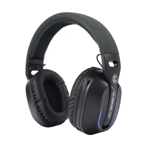 [11881] DIADEMA  AUDIFONOS BLUETOOTH 2.4GHZ AUX 2.4G GT100 NEGRO MICROFONO 500MAH
