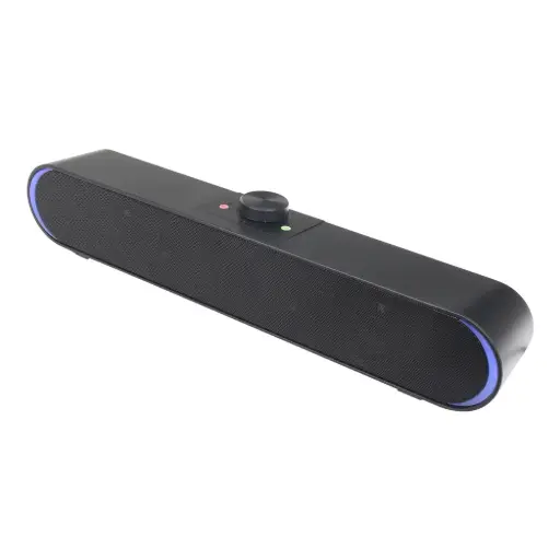 [307] BARRA DE SONIDO PARLANTE BLUETOOTH 6W USB TIPO C AUX MICROFONO