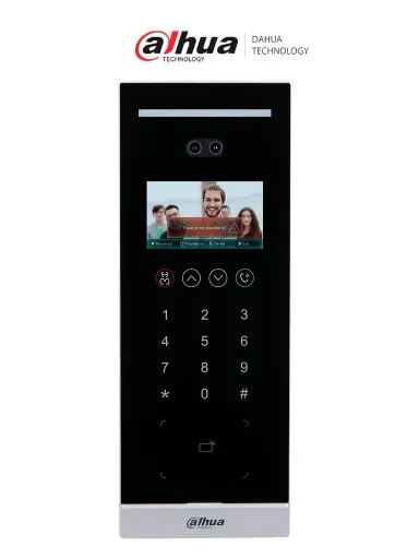 [DHI-VTO6531H-S2] FRENTE DE CALLE IP APARTAMENTOS VTO 2MP FACIAL TARJETAS CONTRASEÑA POE