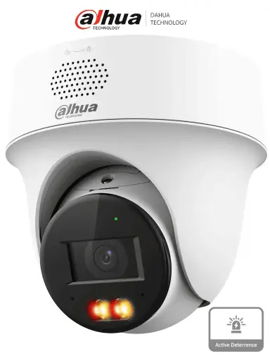 [DH-IPC-PT1239H-PV] CAMARA DE SEGURIDAD DOMO IP 2MP FULL COLOR 30M PTZ DISUACION ACTIVA 