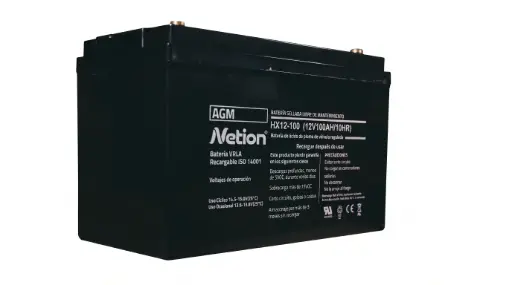 [HX12V100AH] BATERIA AGM 12V 100AH USO GENERAL ANTI CORROSION UPS CATV CCTV ALARMAS
